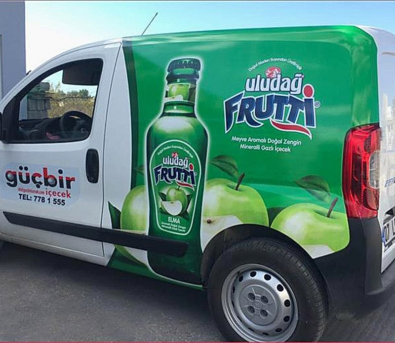 Araç kaplama projelerimiz.